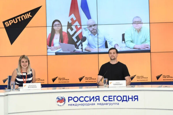 Sputnik realiza encuentro virtual con medios de comunicación nicaragüenses