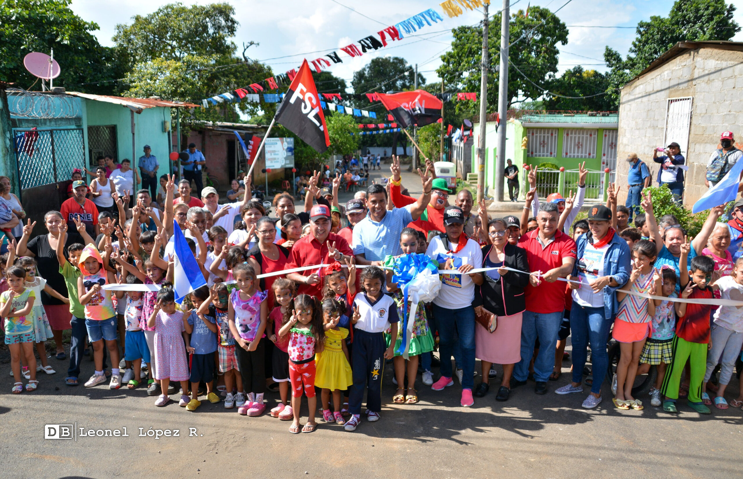 318 familias de Managua cuentan con nuevas calles para transitar