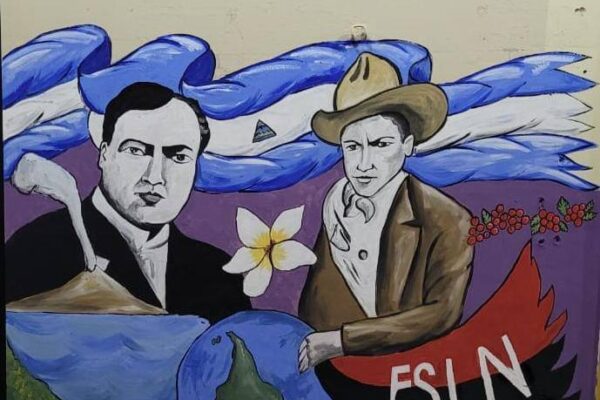 Universidad de la Plata dedica mural al General Sandino y Rubén Darío