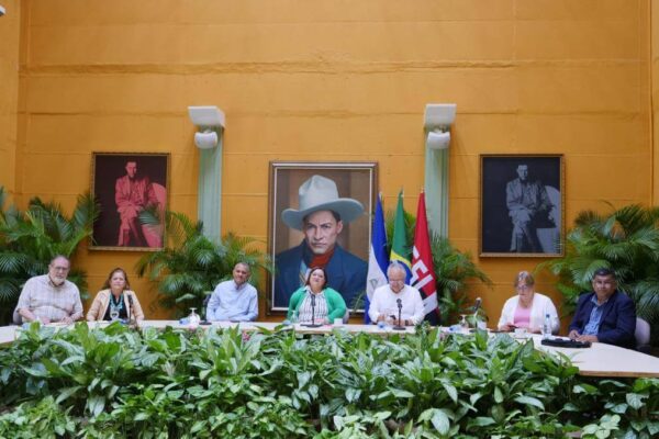 FSLN asiste a videoconferencia sobre proceso electoral en Brasil