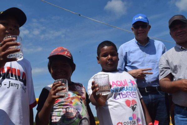 Histórico proyecto de agua potable se inaugura en Bilwi