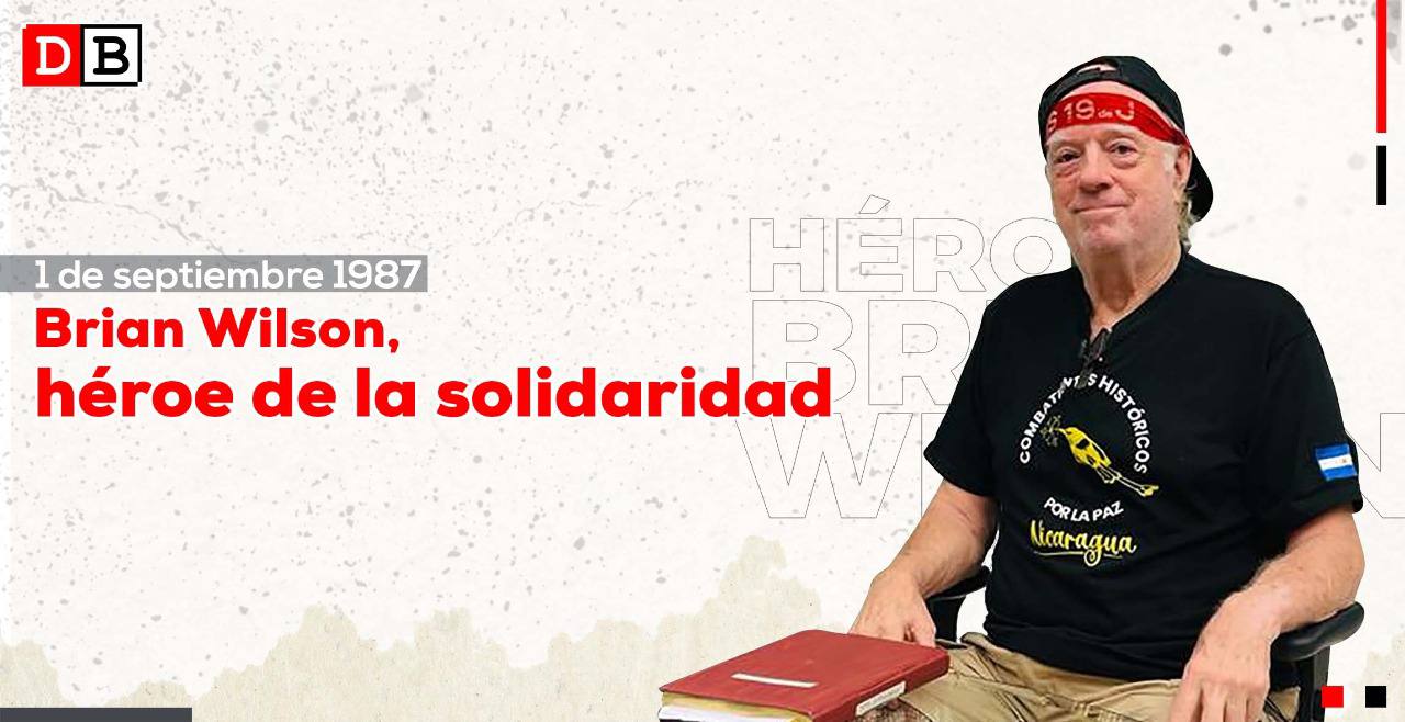 Pacifista Brian Wilson, héroe de la solidaridad