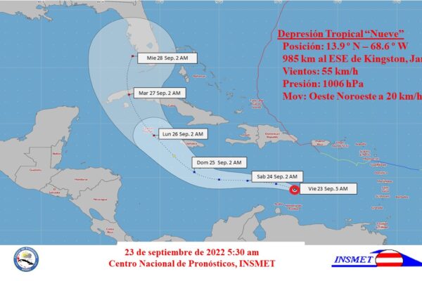 Futura tormenta Hermine amenaza al Caribe