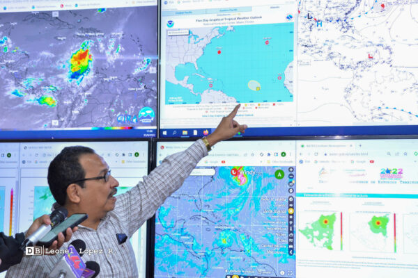 Depresión tropical nueve no representa amenaza para Nicaragua
