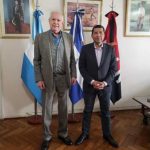 Nicaragua estrecha colaboración solidaria con historiador argentino