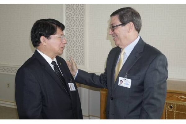 Cancilleres de Cuba y Nicaragua reafirman lazos de amistad