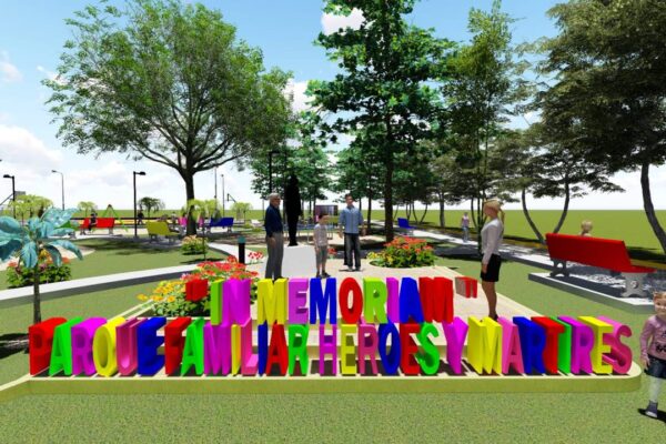 Parque Héroes y Mártires se construye en Larreynaga