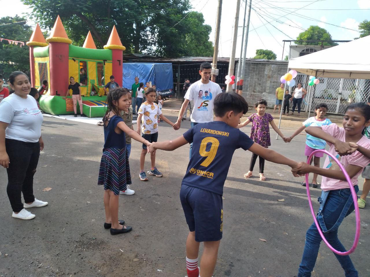 Niñez de Managua se recrea en paz y armonía