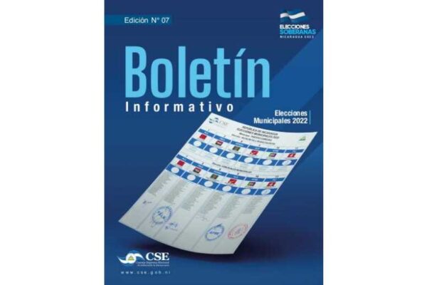 Boletín 7 sobre las elecciones soberanas 2022 de Nicaragua