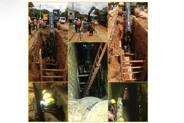 Avanza ampliación del sistema de alcantarillado en San Juan del Sur