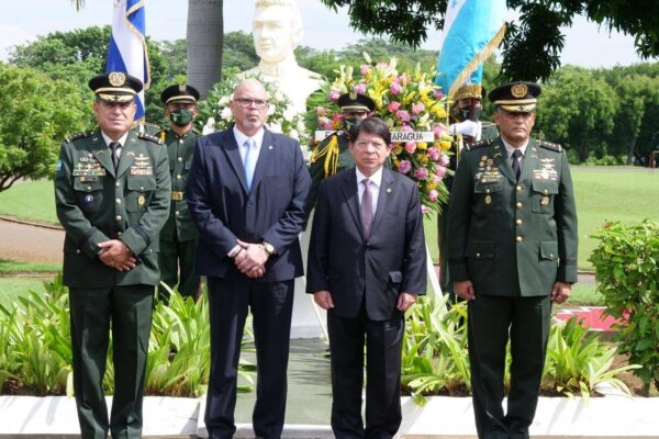 Nicaragua en conmemoración del 230 aniversario natal del General Francisco Morazán
