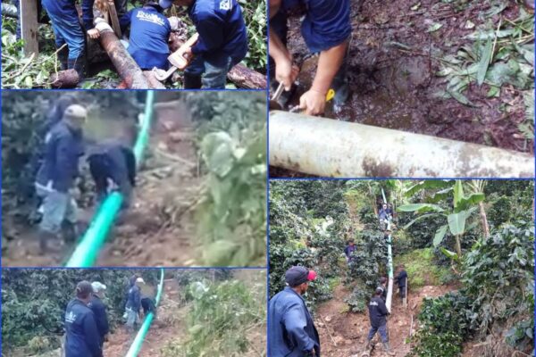 Sistema de agua es rehabilitado en San Sebastián de Yalí