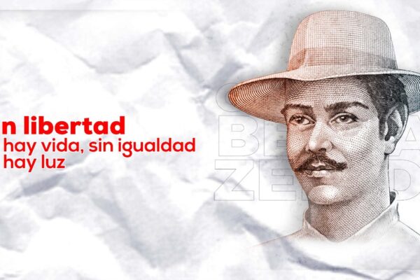 Sin libertad no hay vida, sin igualdad no hay luz