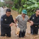 Acciones policiales para la protección de nicaragüenses ante desastres naturales