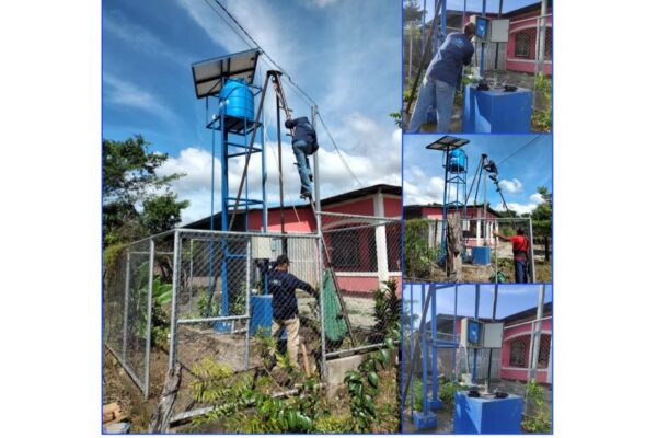 Sistema de agua potable es rehabilitado en Comalapa
