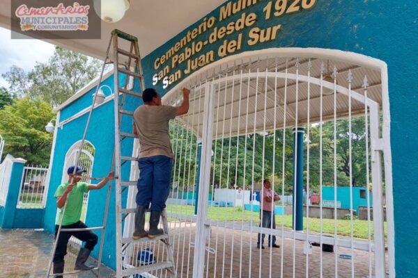 Alcaldías garantizan limpieza, remozamiento y seguridad en campos santos