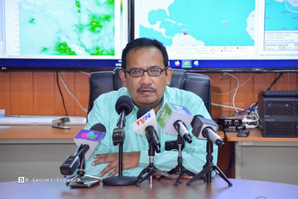 Nicaragua monitorea potencial depresión tropical localizada en costas de Venezuela