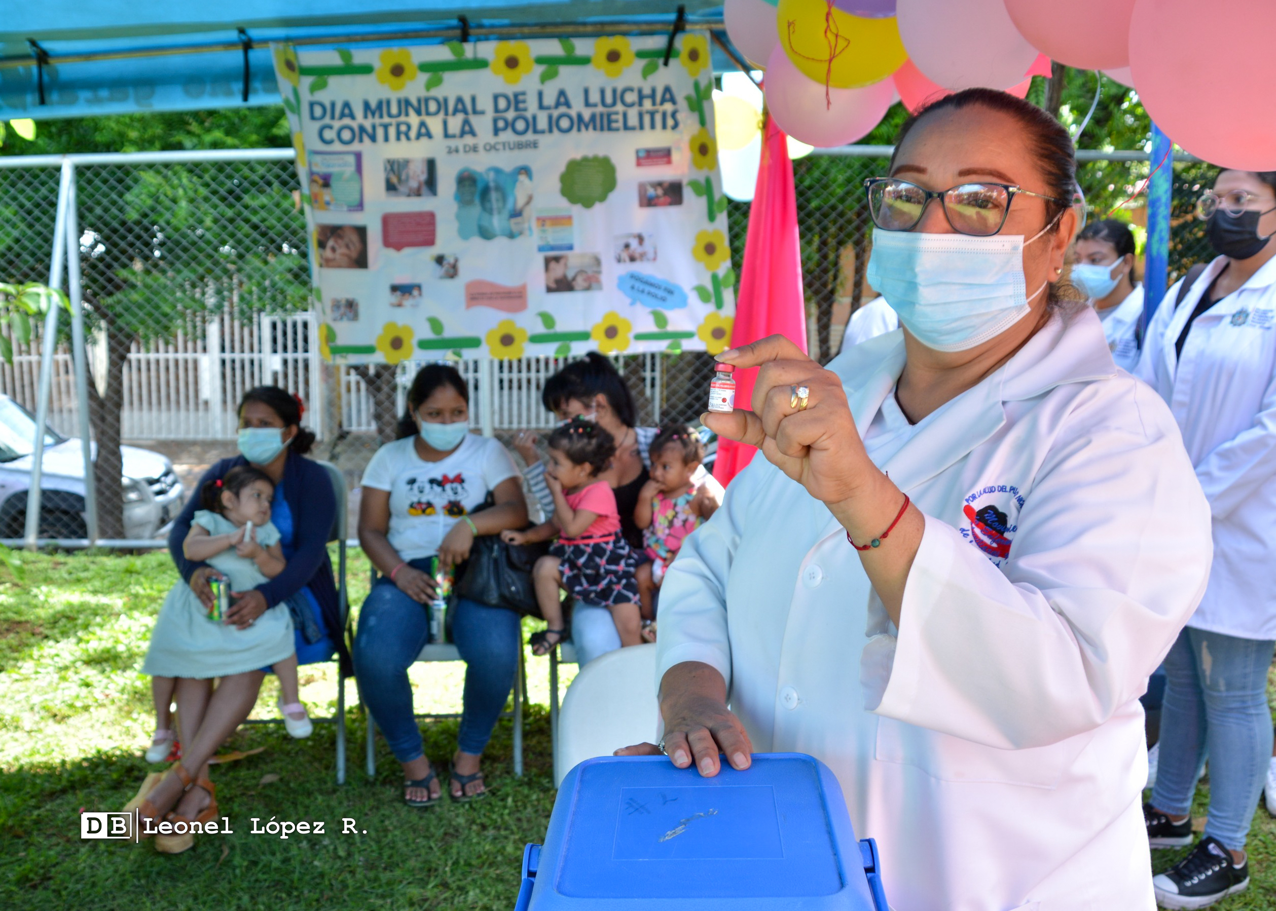 124 mil dosis de vacunas contra la poliomielitis se aplicará en Nicaragua