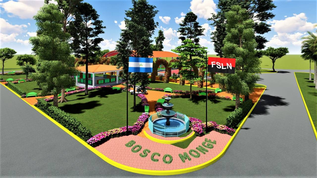 Mejoran Parque Bosco Monge de Masaya