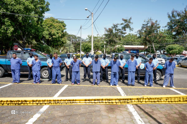 Nicaragua reporta la captura de 38 delincuentes