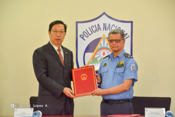 Donación de China fortalece quehacer de la policía nicaragüense