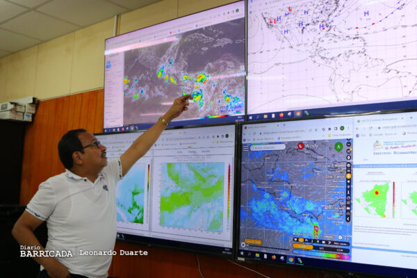 Lluvias se mantendrán una semana más en Nicaragua