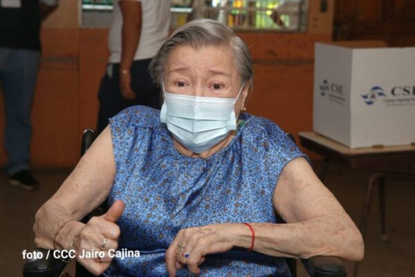 Blanca Sandino: vine a votar porque es un deber de todos