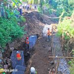 Supervisan obra de mitigación en barrio Santa Catalina de Managua