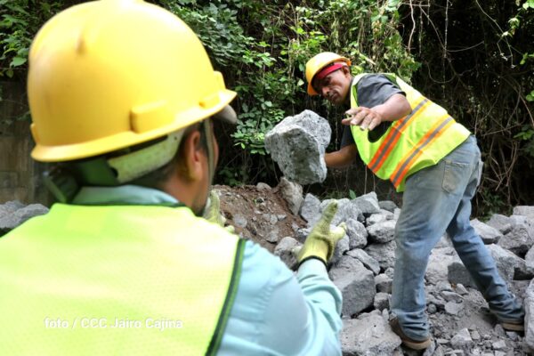 Avanzan obras de mitigación en la comarca San José de la Cañada