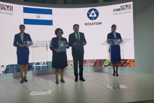 Rusia y Nicaragua firman Hoja de Ruta para energía atómica con fines pacíficos