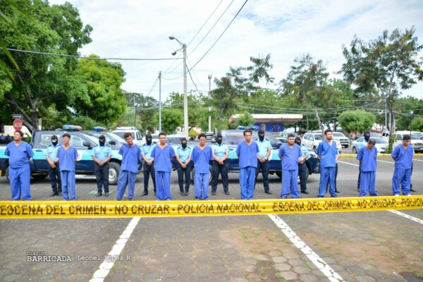 40 delincuentes son capturados en Nicaragua