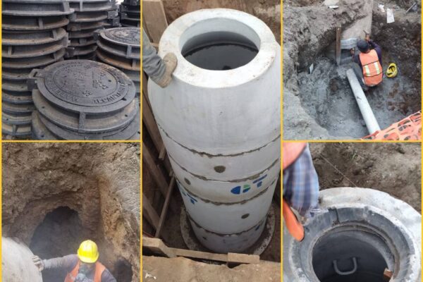 Continúa ampliación del alcantarillado sanitario de Jinotepe