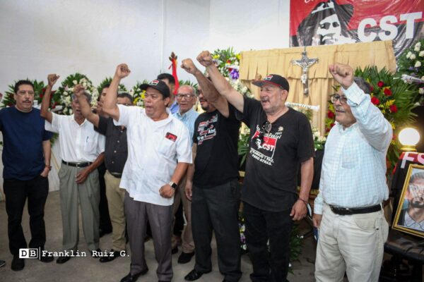 Sindicalistas comprometidos a continuar con legado del dirigente Roberto González