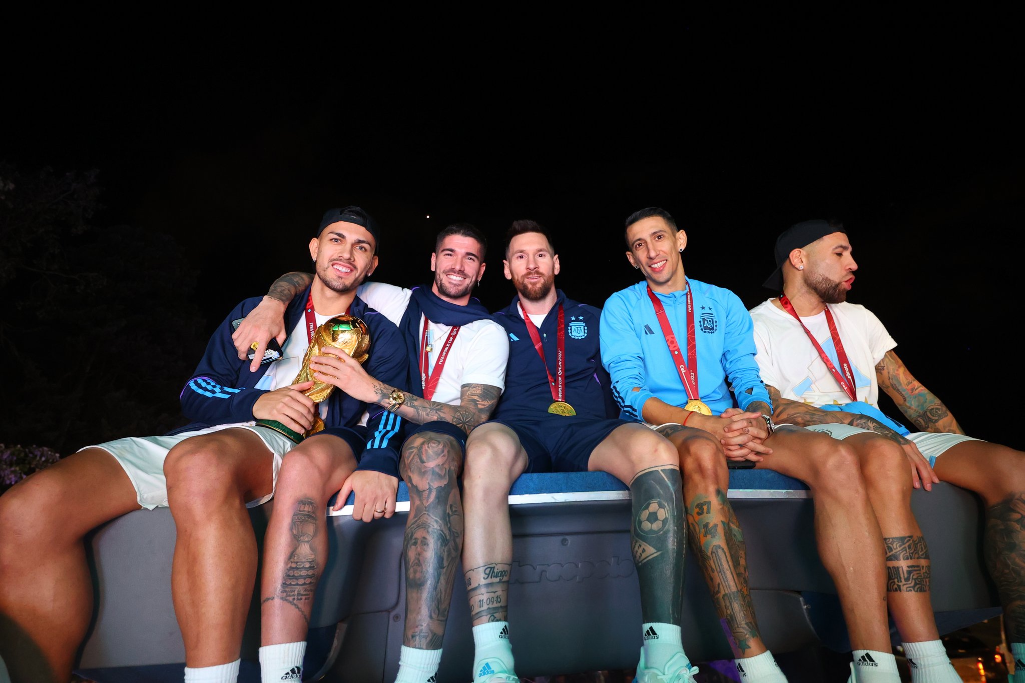 ¡Argentina de fiesta! Llegan los campeones del mundial Qatar 2022