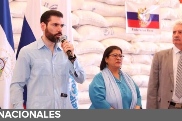 Nicaragua recibe donación de 348.5 toneladas métricas de harina de trigo ruso