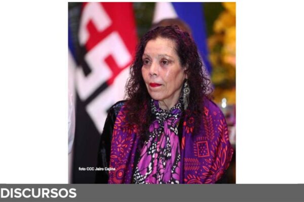 Vicepresidenta Rosario Murillo – 5 de diciembre 2022