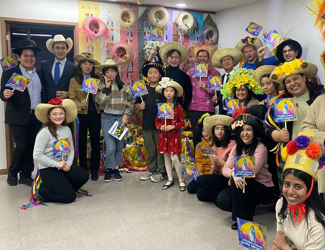 Tradicional Purísima se celebra en Corea