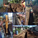 Avanza mejoramiento del sistema de agua en Jinotepe