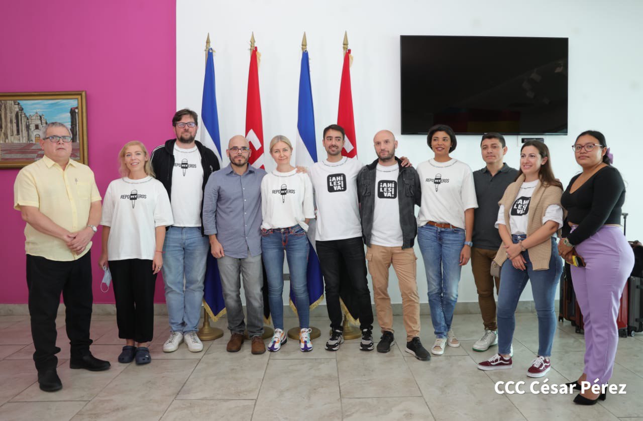 Periodistas de RT en Español llegan a Nicaragua