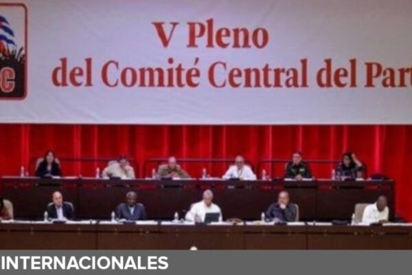 Sesiona en Cuba V Pleno del Partido Comunista