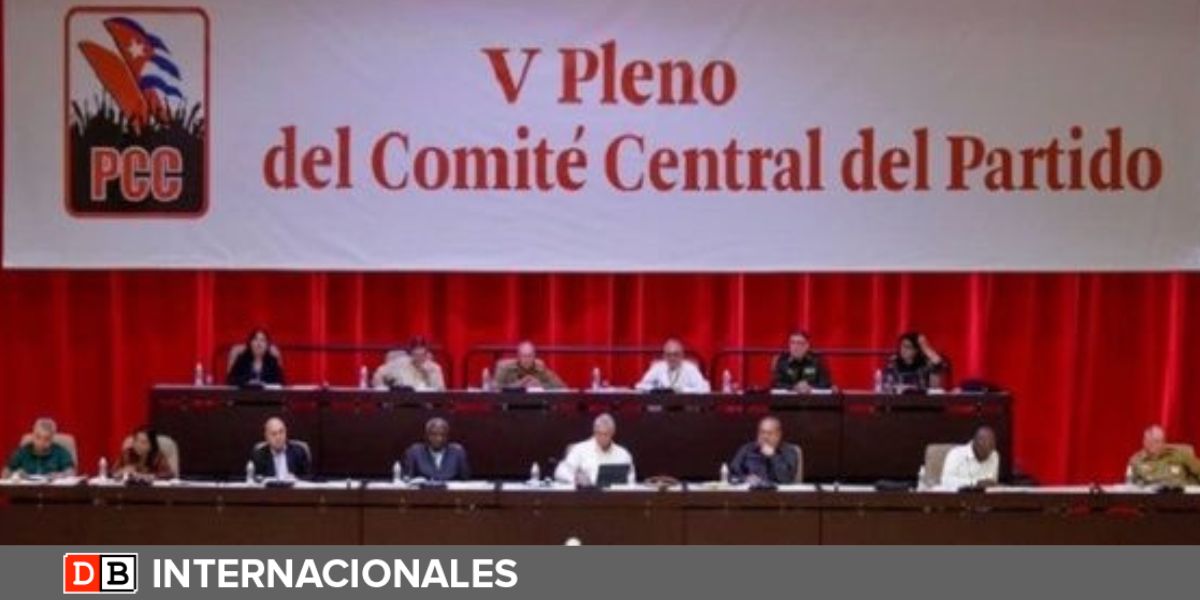 Sesiona en Cuba V Pleno del Partido Comunista