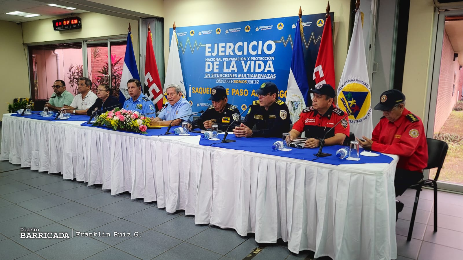 Nicaragua preparada para el IV Ejercicio Nacional de Protección de la Vida