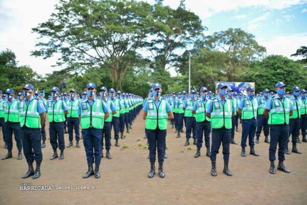 Más de 800 policías listos para garantizar la paz en Nicaragua