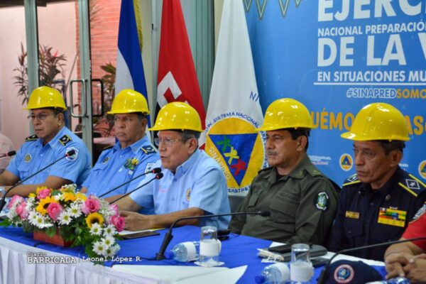 Nicaragua desarrolla exitosamente IV Ejercicio Nacional Multiamenazas