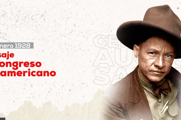 Mensaje del General Sandino al Congreso Panamericano