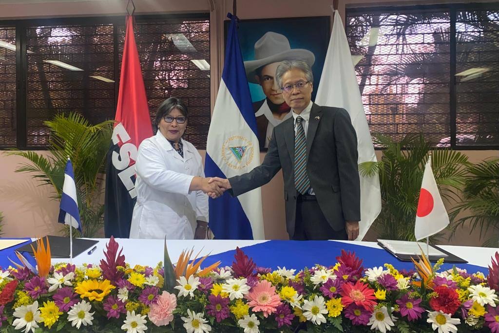 Nicaragua recibe apoyo de Japón para el sistema salud público