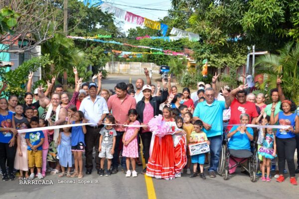 Nuevas calles en el barrio Plaza España de Managua