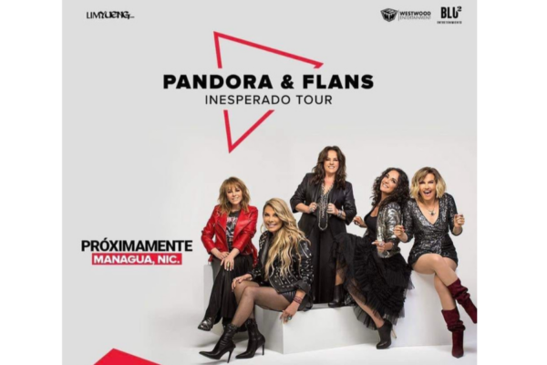 Pandoras & Flans anuncian concierto en Nicaragua