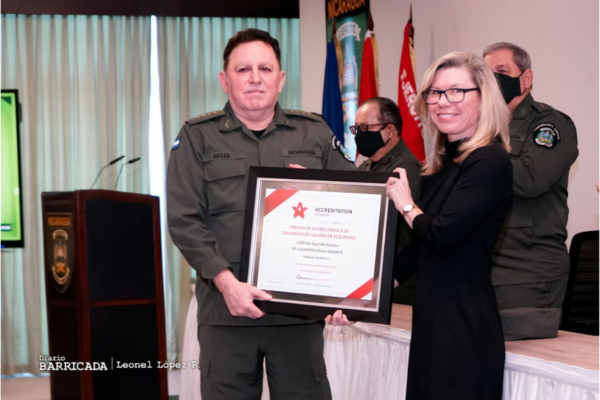 Hospital Militar recibe reconocimientos internacionales por calidad en la atención médica