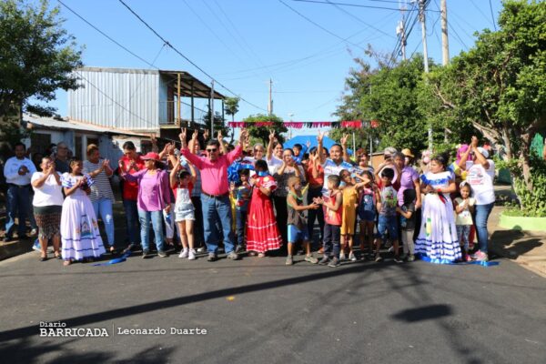 Barrio Batahola Norte con nuevas calles recarpeteadas